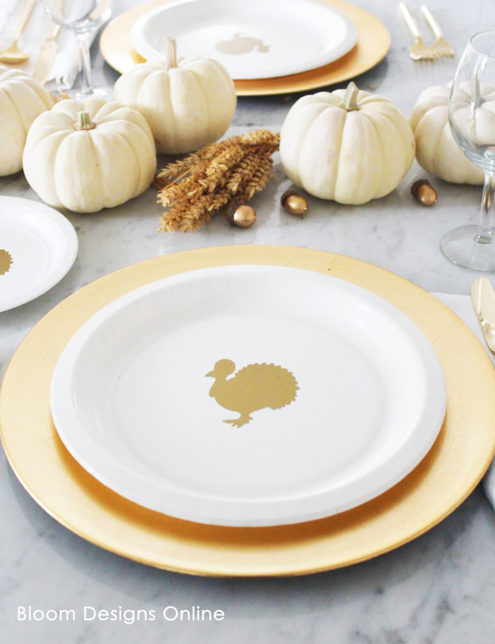 Thanksgiving Turkey Plates