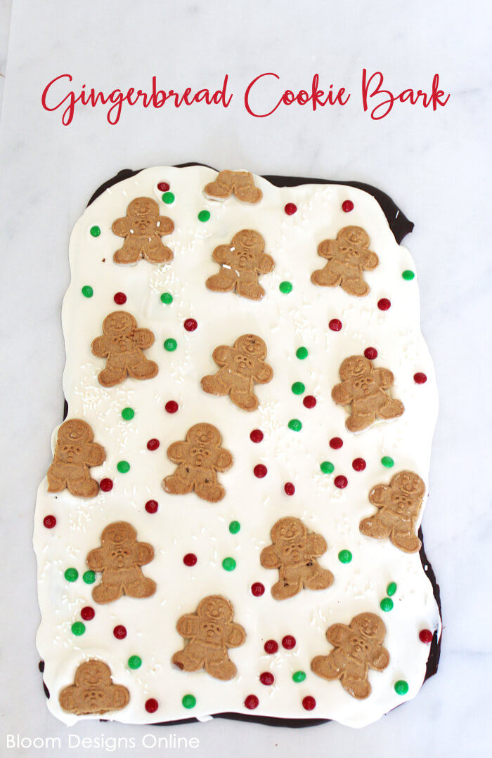 Gingerbread Cookie Bark