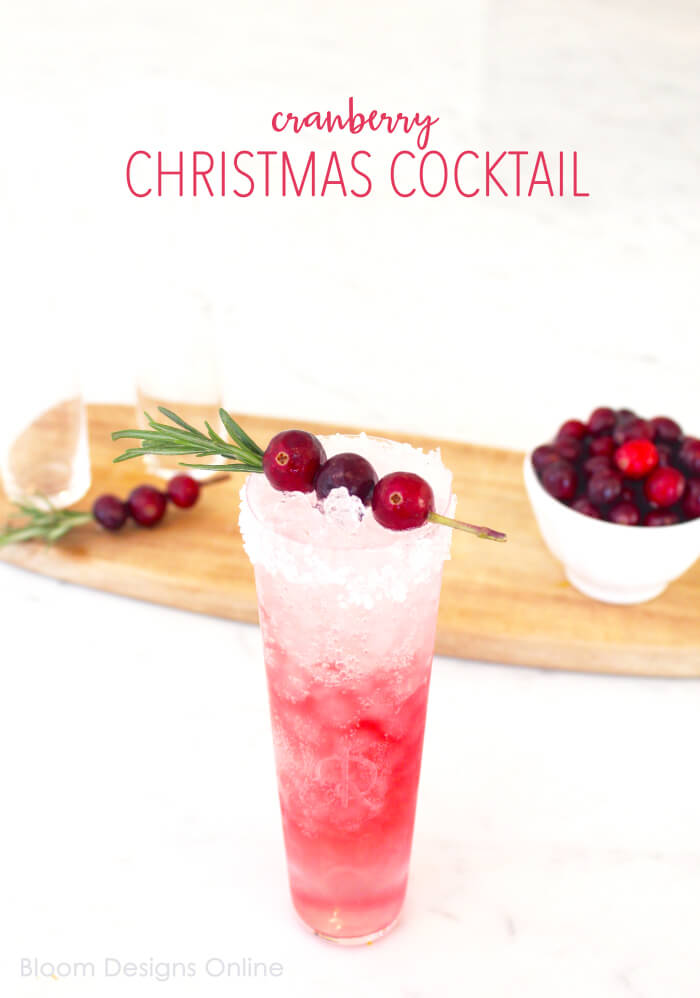 Cranberry Christmas Cockta
