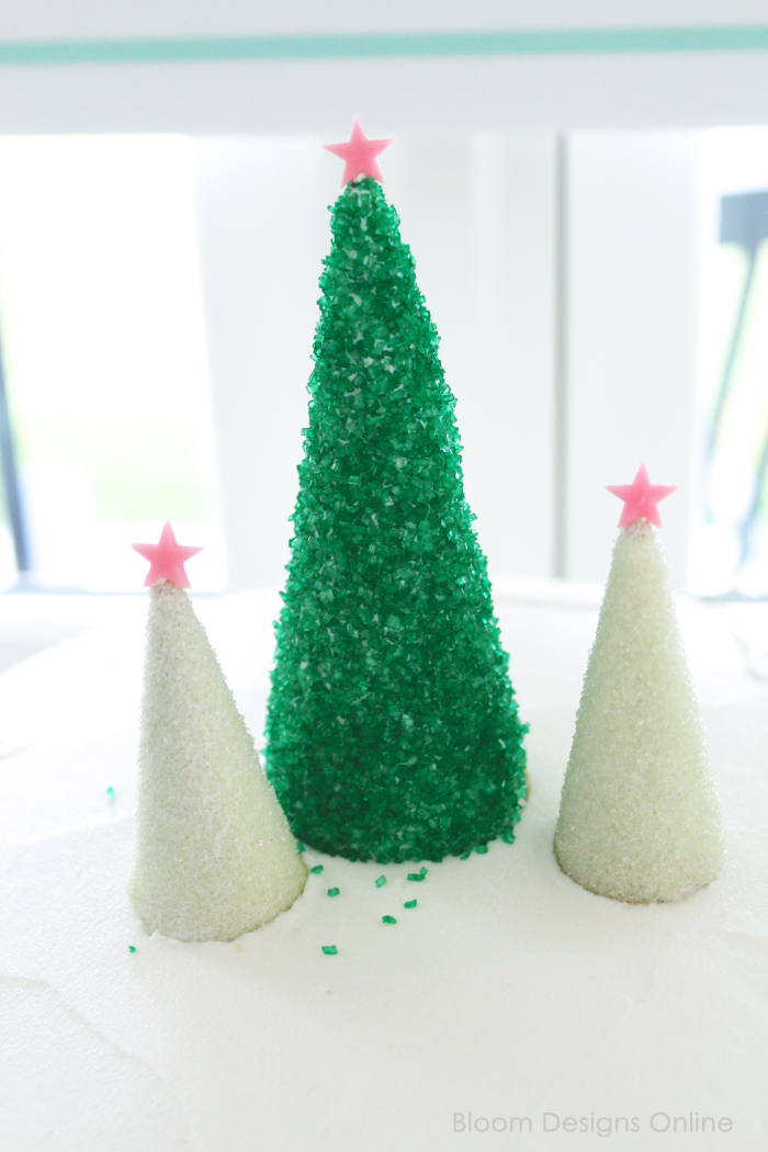 Ice Cream Cone Christmas Trees - Bloom Designs