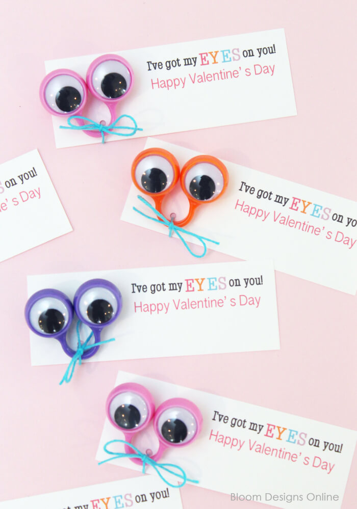 I've Got My Eyes On You Free Valentines Printables By Bloom Designs