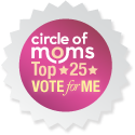 Circle of Moms Top 25 Party Planning Moms - 2012 - Vote for me!