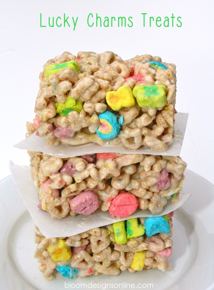 Image result for lucky charm rice krispies recipe