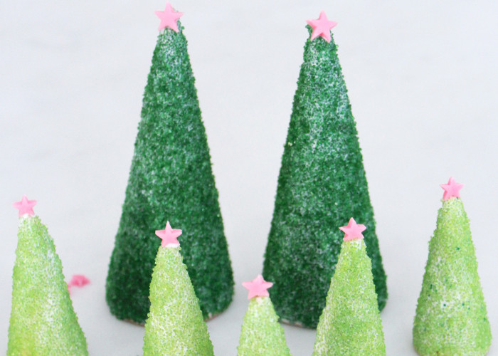Ice Cream Cone Christmas Trees