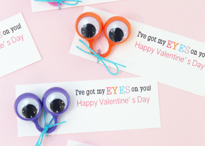 EYES on YOU Valentines Printables for kids By Bloom Designs